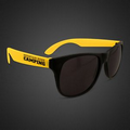 Neon Sunglasses w/ Yellow Arms